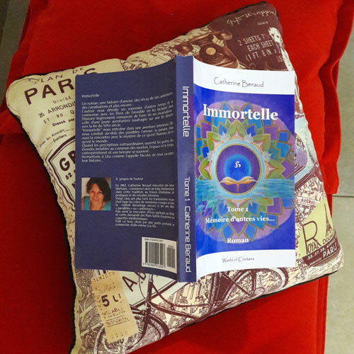 Couverture roman Immortelle-tome1