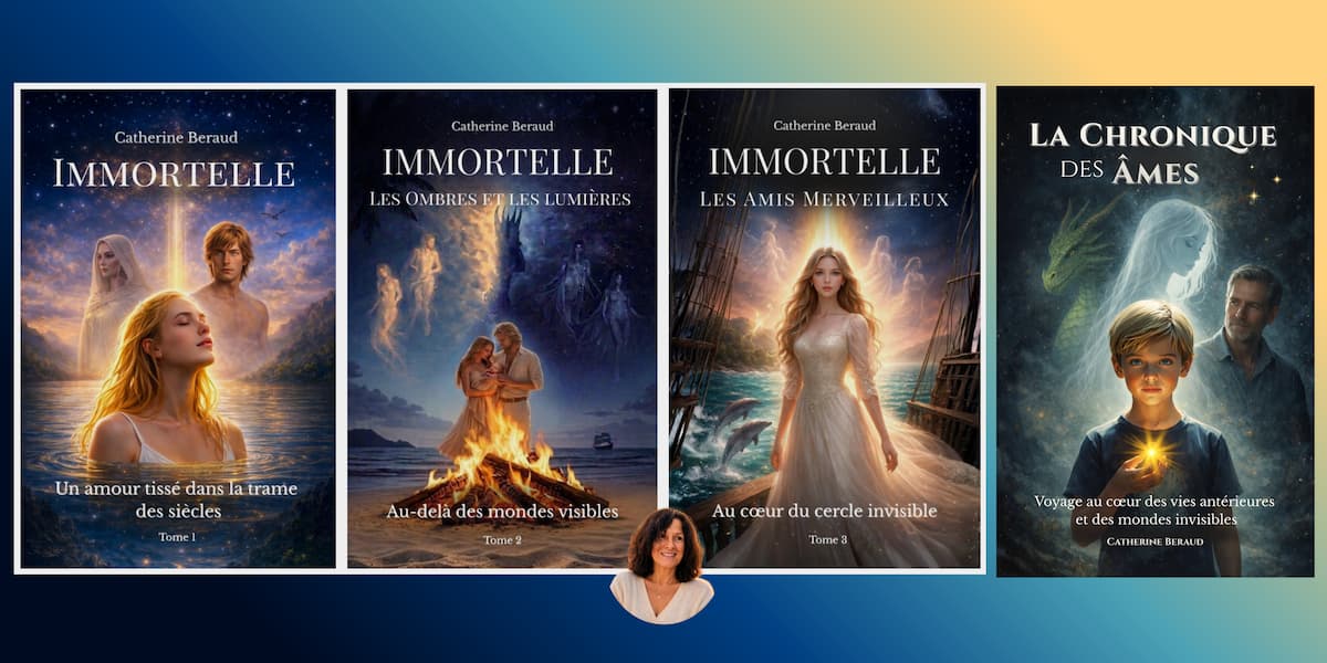 immortelle-la_chronique_des_âmes-catherine_beraud Romans initiatiques et fantasy - La Chronique des Âmes et la série Immortelle de Catherine Beraud